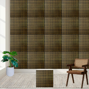 Luxury Black and Gold Geometric Tile