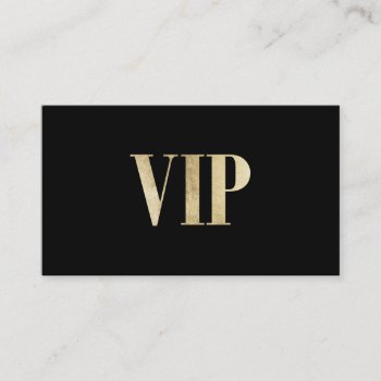 Luxury Black And Gold Vip Card Club Member by pink_water at Zazzle