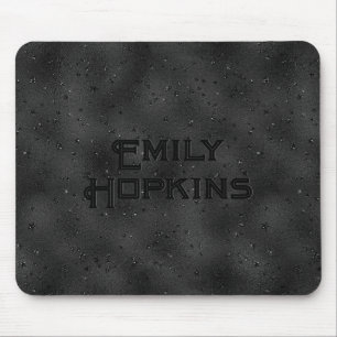 Luxury black background mouse pad