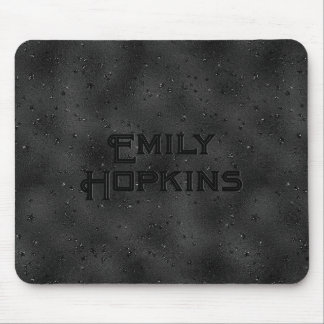 Luxury black background mouse pad