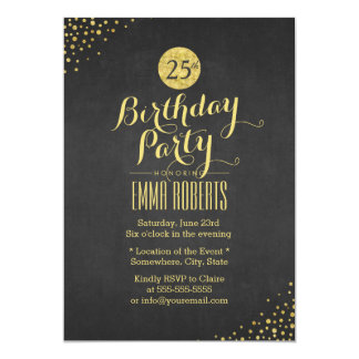 25Th Birthday Sayings Invitations 10