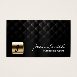 Procurement Business Cards Templates Zazzle Luxury Black Gold Purchasing Agent Business Card