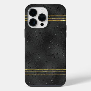 Luxury Black monochromatic glam background Samsung iPhone 14 Pro Max Case