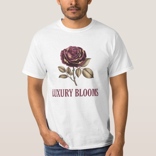 Luxury Blooms T-Shirt (Front)