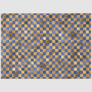 Luxury Blue and Gold Series Design 12 Tissue Paper