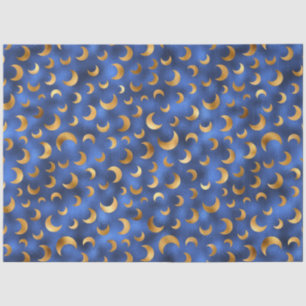 Luxury Blue and Gold Series Design 15 Tissue Paper