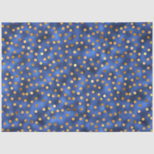 Luxury Blue and Gold Series Design 20 Tissue Paper