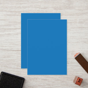 Luxury Blue Minimalist Loyalty Reward Cards