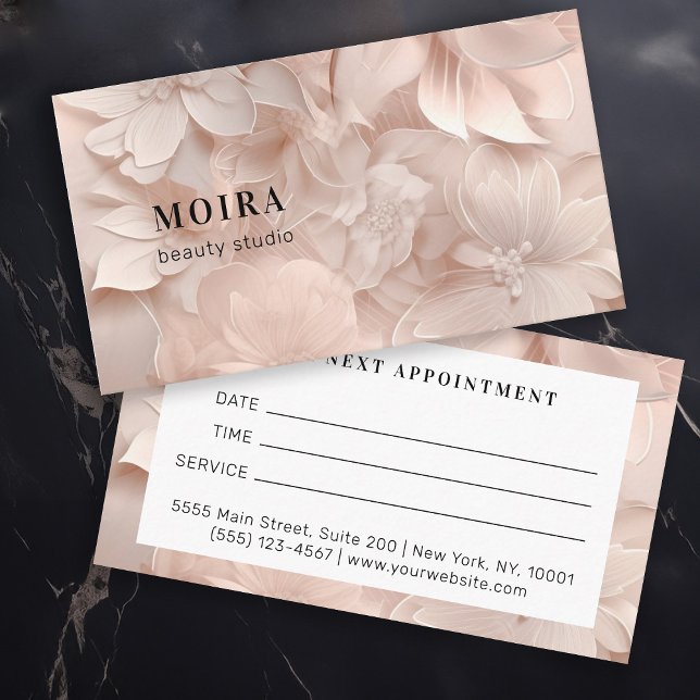 Luxury, Blush-Beige, Flower, Salon Appointment (Creator Uploaded)