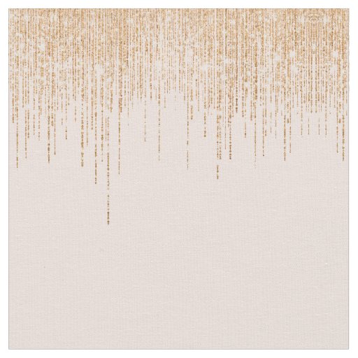 Luxury Blush Pink Gold Sparkly Glitter Fringe Fabric