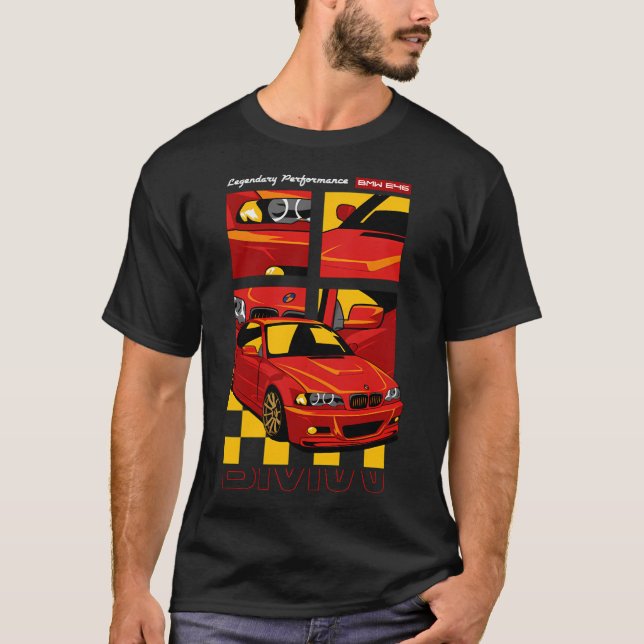 Luxury Bmw E46 T-Shirt (Front)