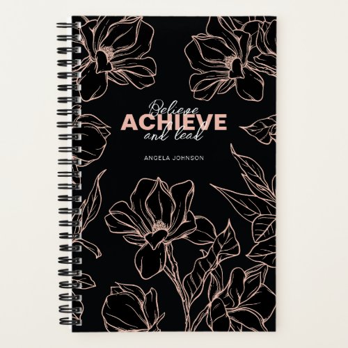 Luxury Boss Lady Motivation Notebook