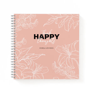 Luxury Boss Lady Pink Motivation Notebook