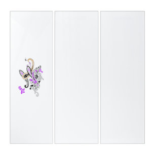 Luxury Botanical Paisley Triptych Wall Art