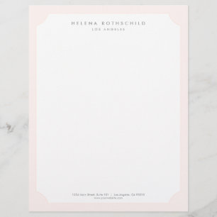 Luxury Boutique Professional Business Letterhead