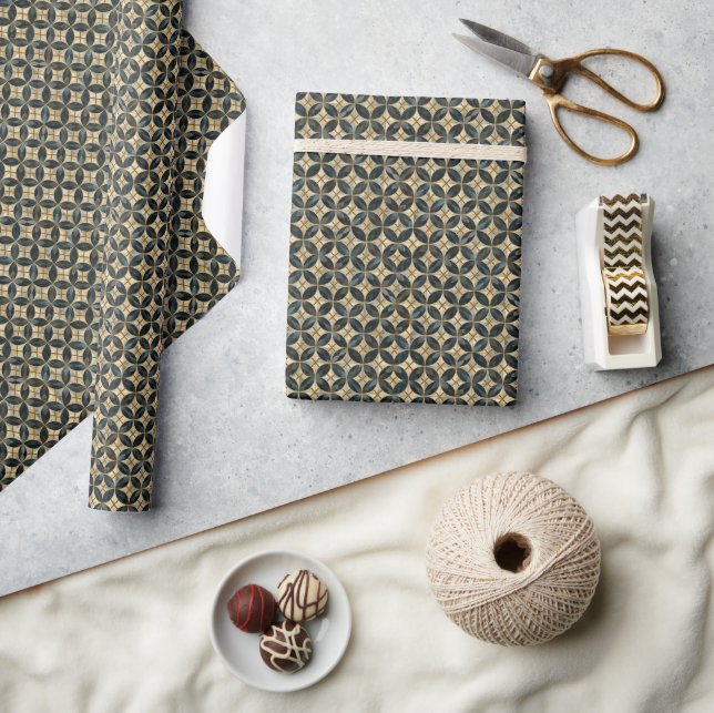 Luxury Brand Style Elegant and Sophisticated  Wrapping Paper (Crafts)