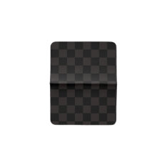 Luxury Brown/black Checkered Card Holder at Zazzle