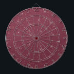 Luxury burgundy sparkle gold glitter confetti dart board<br><div class="desc">This is a luxury burgundy and sparkle gold glitter confetti pattern. It's girly,  stylish,  and trendy! Enjoy this elegant and fabulous pattern for your next purchase. All designs are printed.</div>