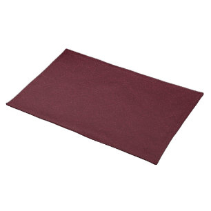 Luxury Burgundy Velvet Look Cloth Placemat Design