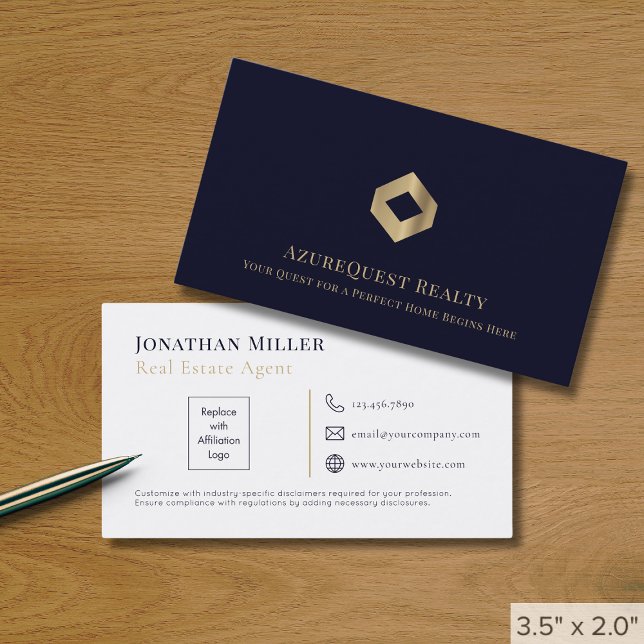 Luxury Business Cards with Custom Logos (Creator Uploaded)