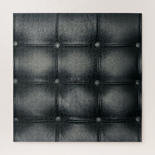 Luxury Buttoned Leather Texture Jigsaw Puzzle (Vertical)