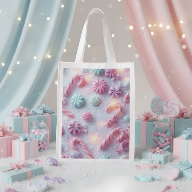 Luxury Candy Cane Christmas Gift Bag (Creator Uploaded)