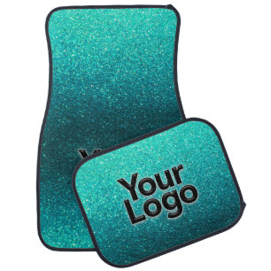 Luxury Car Delivery Driver Drag Racing Glitter Car Floor Mat