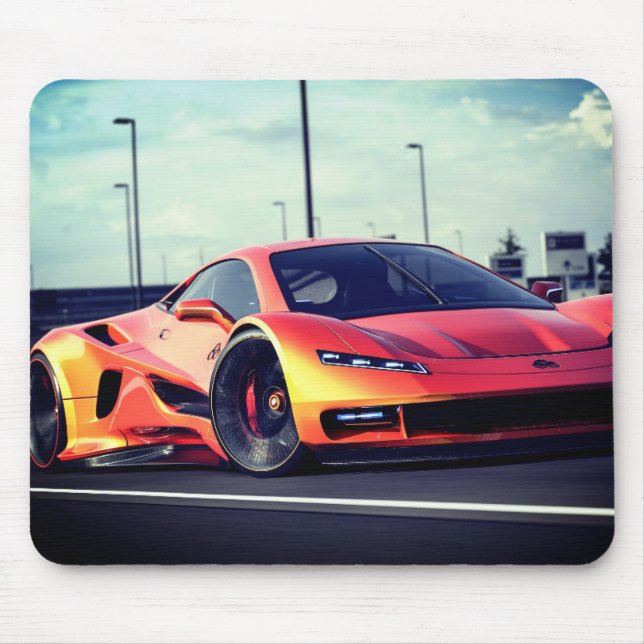 Luxury Car Mouse Pad (Front)