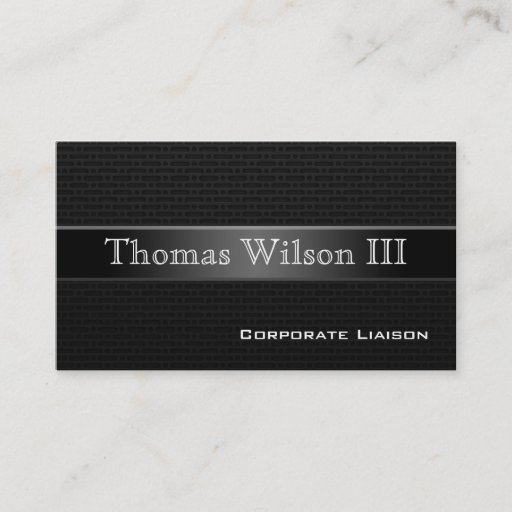 Customizable Luxury Carbon Fiber Professional Business Cards