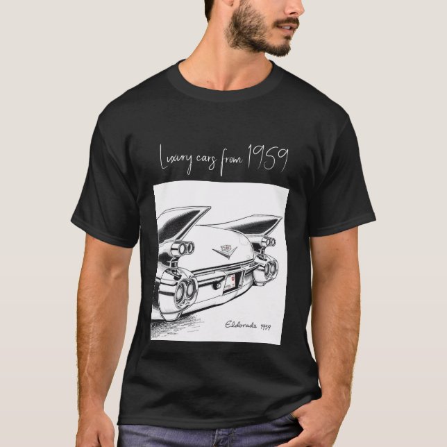 luxury cars from 1959 T-Shirt (Front)