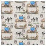 Luxury Cat &amp; Dog repeat design Fabric