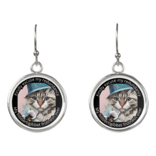 Luxury Cat: Ombre Earrings