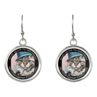 Luxury Cat: Ombre Earrings