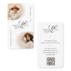 Luxury Chic Script Monogram Fashion Designer Photo