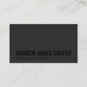 Luxury Chic Stealth DJ Business Card