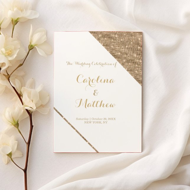 Luxury classy white gold glitter glam Program  (Luxury classy white gold glitter glam Program )