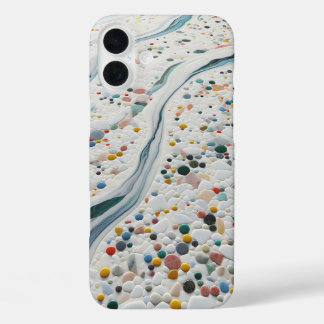 Luxury Colorful Pebble Stone Phone Case - Elegant