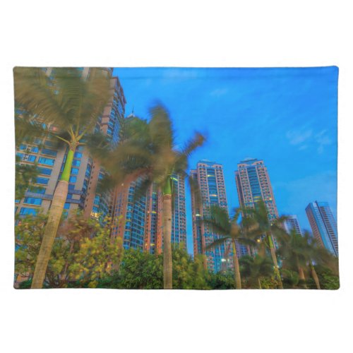 Luxury Condominiums in China Cloth Placemat