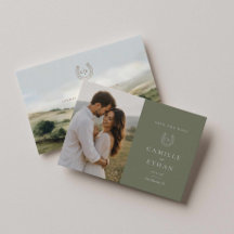 Luxury Countryside Photo Save The Date