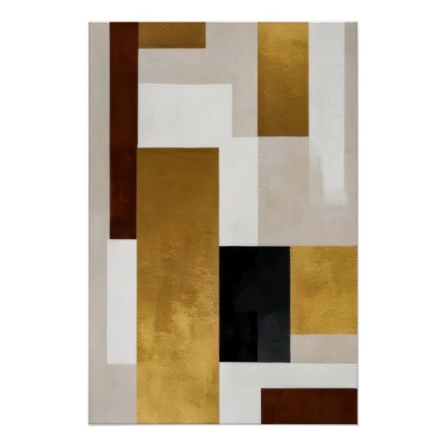 Luxury Cubes Poster (Front)
