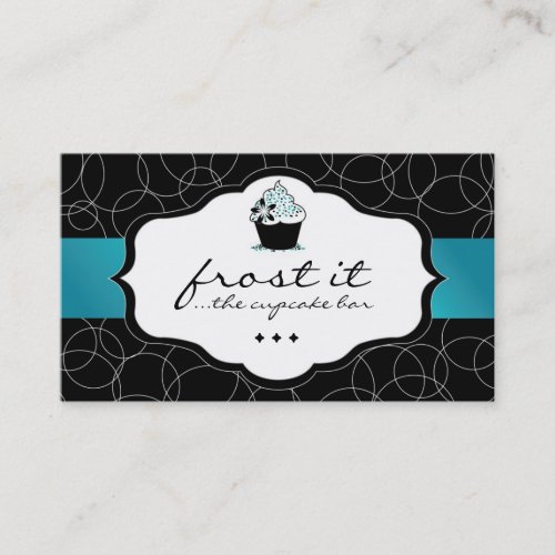 Luxury Cupcake Business Card