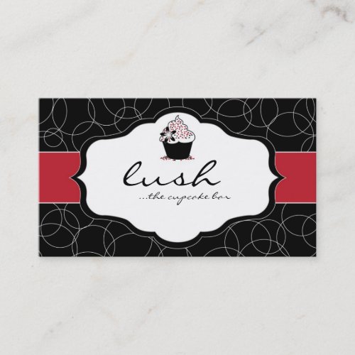 Luxury Cupcake Business Card