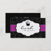 Luxury Cupcake Business Card (Front/Back)