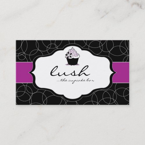 Luxury Cupcake Business Card