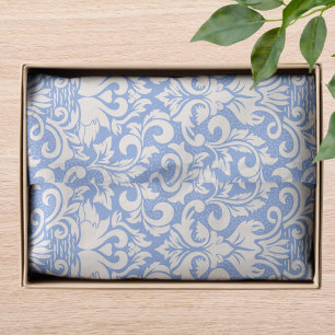 Luxury Damask Romantic Swan Love Tissue Paper