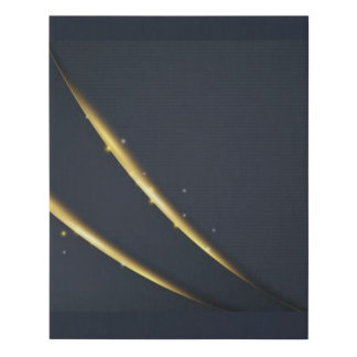 Luxury Dark Gold Abstract Canvas Wall Art