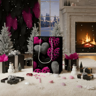 Luxury Dark Romantic Heart Gift Bag