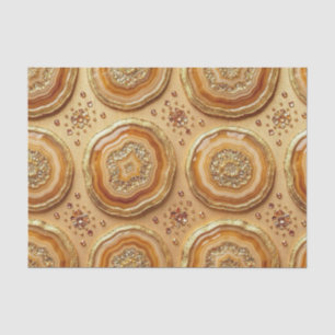 Luxury Decoupage Camel + Gold Agate Geode Tissue Paper
