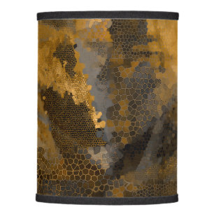 Luxury design, abstract geometric shapes, modern lamp shade