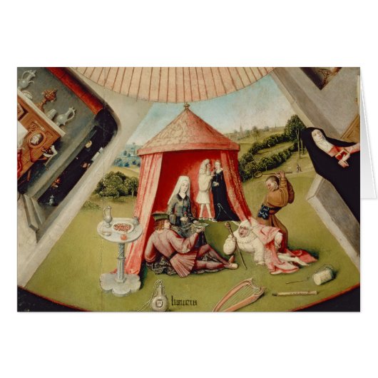 Luxury, detail from The Table of the Seven (Front Horizontal)